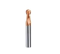 FEFHFKZCZZ Fraise à boulets en carbure 2 cannelures HRC50/55/70, R0,5-R6 mm, for machine CNC(HRC55-ST,R3x12x6Dx100L)