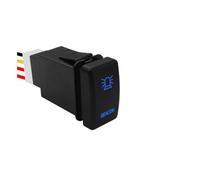 FEFHFKZCZZ Interrupteur À Bouton-poussoir For Voiture 12 V, Barre Lumineuse LED Bleue, Feux Antibrouillard Arrière, Gyrophare, Compatible Avec For Ford Et For Mazda BT50(BEACON)