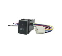 FEFHFKZCZZ Interrupteur De Verrouillage De Différentiel Avant À LED For Suzuki For Jimny 2007-2015, Bouton Marche/arrêt, Feu Antibrouillard Arrière(LED)