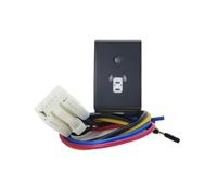 FEFHFKZCZZ Interrupteur De Verrouillage De Différentiel Avant À LED For Suzuki For Jimny 2007-2015, Bouton Marche/arrêt, Feu Antibrouillard Arrière(Radar)