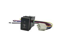 FEFHFKZCZZ Interrupteur De Verrouillage De Différentiel Avant À LED For Suzuki For Jimny 2007-2015, Bouton Marche/arrêt, Feu Antibrouillard Arrière(Front Diff Lock)