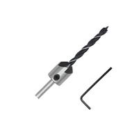FEFHFKZCZZ Jeu De Forets À Fraiser En Acier Rapide 3 10 Mm For Bois Avec Clé Hexagonale(7mm)