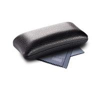 FEFI - Étui à lunettes rigide de forme exceptionnelle (Noir - Moyen)