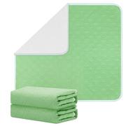 Fefod Alèses De Lit Réutilisables, 2PCS 85*90CM Alèse Lavable Adulte, Alèse Protège Matelas Imperméable, Lavable Etanche Lit Pad, Incontinence Matelas Respirant, Absorb pour Bébé Enfants Adultes