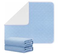 Fefod Alèses De Lit Réutilisables, 2PCS 85*90CM Alèse Lavable Adulte, Alèse Protège Matelas Imperméable, Lavable Etanche Lit Pad, Incontinence Matelas Respirant, Absorb pour Bébé Enfants Adultes