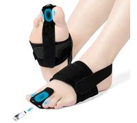 Fefod Attelles d'orteil pour orteils cassés, Attelle d'orteil Support d'orteil Réglable, Redresseur d'orteil pour Marteau en Forme de U, Etirements d'orteils en marteau Etirements d'orteils courbés