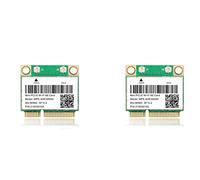 Fegtrty 2 x WiFi 6E 2400Mbps AX210 -AXE3000H Wireless PCI-E Card for BT 5.2 802.11AX 2.4G/5G/6Ghz Wlan Network Card Adapter