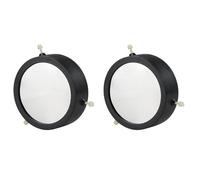 Fegtrty 2X Filtre de Couverture de Lentille D'Objectif de Film Solaire Réglable Cadre 86-117mm et Accessoires de Télescope Astronomique à Film Solaire