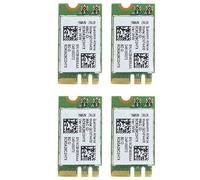 Fegtrty 4X Carte Adaptateur sans Fil pour Qualcomm Atheros QCA9377 QCNFA435 802.11AC 2.4G / 5G NGFF WiFi Card Bluetooth 4.1