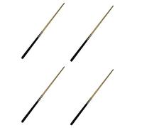 Fegtrty 4X de Billard en Bois Bâtons de Billard Piscine Accessoires de Snooker Outils de Billard 145cm