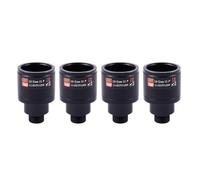 Fegtrty 4X HD CCTV Objectif 3.0MP M12 2.8-12mm Varifocal CCTV IR HD Objectif, F1.4, Mise AU Point Manuelle Zoom