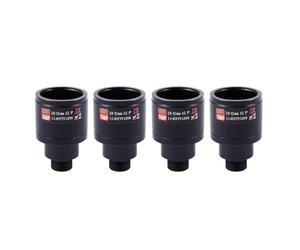 Fegtrty 4X HD CCTV Objectif 3.0MP M12 2.8-12mm Varifocal CCTV IR HD Objectif, F1.4, Mise AU Point Manuelle Zoom