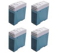 Fegtrty 4X Mdr-60 12V 60W Alimentation sur Rail Din Alimentation du Régulateur de Tension du Driver AC-DC 110V 220V