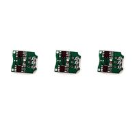 Fegtrty Lot de 3 mini ESC micro-type 3 A à monter soi-même bidirectionnel avant et arrière avec modèle d'avion brossé multi-rotor