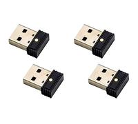 Fegtrty Lot de 4 agitateurs de souris USB indétectables automatiques pour garder l'ordinateur éveillé, mouvement de la souris