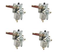 Fegtrty Lot de 4 carburateurs de rechange pour débroussailleuse Robin NB411 CG411 BG411 EC04 49CC