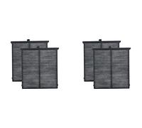 Fegtrty Lot de 4 filtres à air d'habitacle de voiture pour 3 (2014-2018) 6 (2014-2020) -5 (2013-2020) KD45-61-J6X