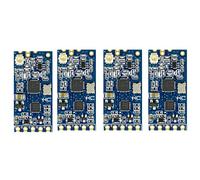 Fegtrty Lot de 4 modules de port série sans fil SI4463 433 MHz 1000 m Remplace Bluetooth HC12