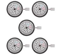 Fegtrty Lot de 5 pièces de montre automatique pour homme - Mouvement mécanique NH36 - Accessoire de rechange