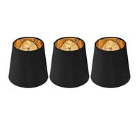 Fegtrty Lot de 9 petits abat-jours pour chandelier, lampe murale