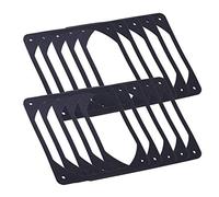 Fegtrtyoa 10 PièCes 140Mm Anti-Vibration Silicium Ventilateur Joint RéDucteur de Bruit Joint Pad pour PC Ventilateur de BoîTier D'Ordinateur