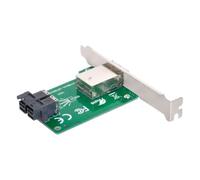Fegtrtyoa 12G Mini SAS HD Riser Carte 2-Port SFF-8644 à SFF-8643 Carte D'Extension XIC4383