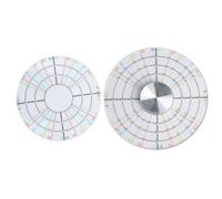 Fegtrtyoa 2pcs Diviseur Circulaire en Céramique pour la Modélisation de L'Argile et la Sculpture en Céramique