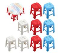 Fegtrtyoa 9 Supports de Toile, 3 Couleurs, Supports de Peinture, Pieds de Toile, Rehausseurs pour Peinture, Support de Toile, Chevalet, Peinture Fluide Antidérapante