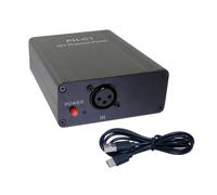 Fegtrtyoa Adaptateur D'Alimentation Phantom 48V Extérieur Portable Portable PORTÉMENTAL PULIPAGE pour TOUR TOUT ÉQUIPEMENT de MICROPHONE de MICROPHONE DU CONDENSER