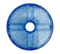 Fegtrtyoa Adaptateur de Disque EP de 7 Pouces Compatible avec Tourne-Disque LP45 RPM, Base de Conversion Audio pour Disque Vinyle de Gramophone, Bleu.