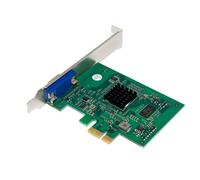Fegtrtyoa Adaptateur D'Extension PCIE 32/64 Bits Pcie X1 ST425 AST2400 Carte Graphique VGA 2K pour 10 / Win 11 1920x1200 32Bpp@ 60Hz