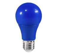 Fegtrtyoa Ampoule LED Colorée E27 7 W pour Festivals, Karaokés, Bars, Vitrines, Bleu.