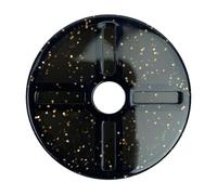 Fegtrtyoa Base de Conversion Audio pour Adaptateur de Disque Vinyle LP45 RPM, Tourne-Disque Phonographe pour Disque Vinyle EP de 7 Pouces, Gramophone Noir.