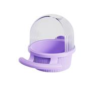 Fegtrtyoa Birgure de Porte-Oiseaux à Oiseaux Semi-Fermés Conteneur d'oiseaux Parrot Bol de CARAKEET Box BOÎTE