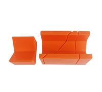 Fegtrtyoa Boîte de Scie à Onglet pour le Travail Du Bois, Boîte de Coupe Précise à Angle Multifonction de Type Fente 45/90 Degrés.