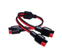 Fegtrtyoa Câble D'Extension 14AWG Panneau Solaire Charge 1 à 2 Connecteur de Port de Séparateur pour la Centrale Électrique de Générateur Solaire RV Portable