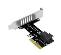 Fegtrtyoa Carte D'Extension PCI-E à SFF-8643 PCIE X4 à SFF8643 pour PCI-EX4 / X8 / X16 NVME SSD