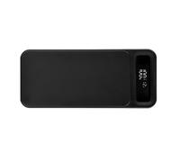 Fegtrtyoa Chargeur 22,5 W, Boîtier d'alimentation Mobile DIY, Charge/Décharge, Contrôle de la Température, Protection pour 8 Batteries au Lithium 18650 A