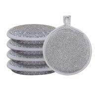 Fegtrtyoa Chiffons de Lavage de Vaisselle en Fil Métallique Polyvalent, 2024, la Dernière Couverture de Vaisselle en Fil Métallique Polyvalente, Est Utilisée pour Le Lavage Humide et Sec A