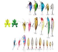Fegtrtyoa Christmas Countdown Gift-Fishing Lure Advent Calendar-24 Days for Men and Teen Boys