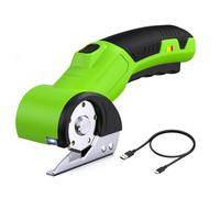 Fegtrtyoa Ciseaux Électriques à Lithium-Ion Petits et Rapides pour Couper le Carton, le Cuir et le Plastique.