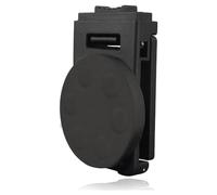 Fegtrtyoa Clip de Ceinture à Outils Magnétique, Porte-Outil Magnétique Antidérapant pour Ceinture, Accessoires de Ceinture à Outils à Clip Magnétique pour Tournevis à Marteau