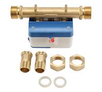 Fegtrtyoa Compteur D'Eau à Ultrasons Intelligent Tuya Zigbee DN20, Écran LCD Numérique, Étanchéité IP68, Surveillance Du Débit et de la Consommation D'Eau