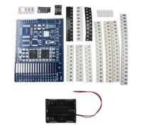 Fegtrtyoa Conseil de Pratique de Soudage de Composants SMD, Kit de Bricolage, Tableau de Formation des Compétences, Ensemble de Transistors Led, Pratique