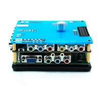 Fegtrtyoa Convertisseur RGBS VGA Scart Ypbpr Transcodeur Vidéo de GBS Control Signal Amélioré Vers VGA HD Upscaler