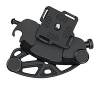 Fegtrtyoa Coup de Ceinture Clip de Accessoires de Caméra pour la Plaque D'Épaule DSLR Camera Broupe Noire