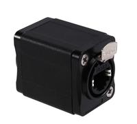 Fegtrtyoa Coupleur Traversant RJ45, Adaptateur D'Extension Ethernet pour Convertisseur Droit Blindé CAT6 STP A