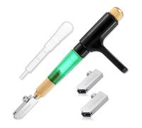 Fegtrtyoa Cutter en Verre 2 Mm-20 mm 4pcs Tungsten Carbure Grip Feeds Cutter Verre-Verre Outil pour Miroirs Carreaux Mosaïque