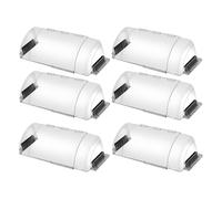 Fegtrtyoa Déflecteur D'Air Ventilateur 6 Pack Transparent Réglable 9 "-15" pour les Registres Du Plafond, Paroi de Plancher