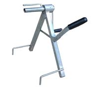 Fegtrtyoa Dispositif de Stockage de Tuyau D'Eau et de Feu en Métal, Outil Enrouleur de Tuyau Portable, Dispositif de Winding de Tuyau Manuel Pliable pour L'Irrigation des Terres Agricoles.